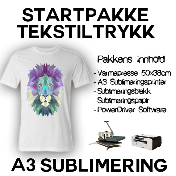 Startpakke-A3-Sublimering