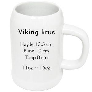 sublimering kopp viking ølkrus