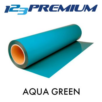 Rull med aqua green 123Premium folie