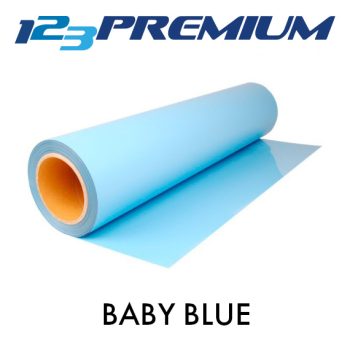 Rull med baby blue 123Premium folie