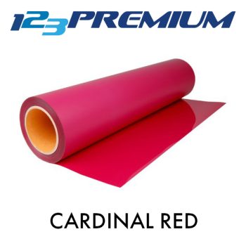 Rull med Cardinal red 123Premium folie