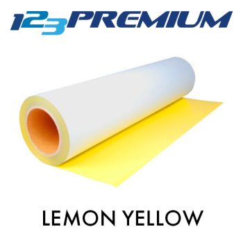 Rull med Lemon Yellow 123Premium folie