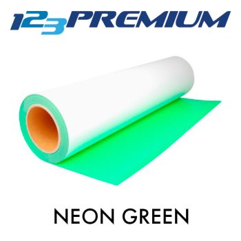Rull med Neon Green 123Premium folie