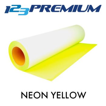 Rull med Neon Yellow 123Premium folie