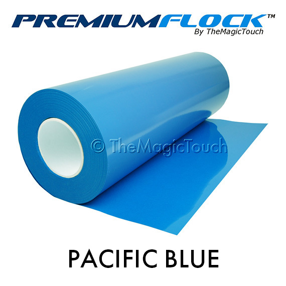 Premium flock Pacific Blue