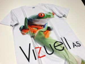T-skjorte med frosk