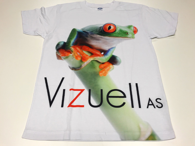 T-skjorte med frosk