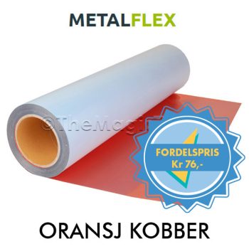 Metalflex oransj kobber fordelspris 76kr