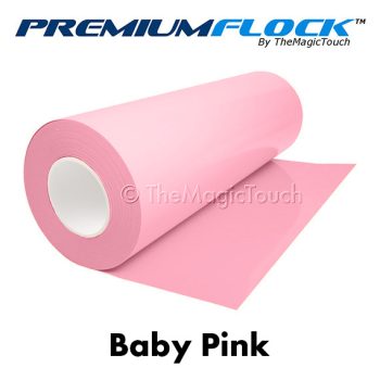 Premium Flock Baby Pink